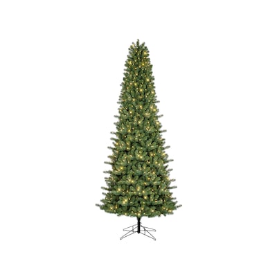9-ft Colorado spruce Pre-lit Artificial Christmas Tree with Multicolor LED Lights | USA Decoration®