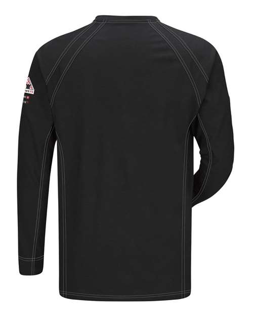 Long Sleeve Henley | USA Decoration