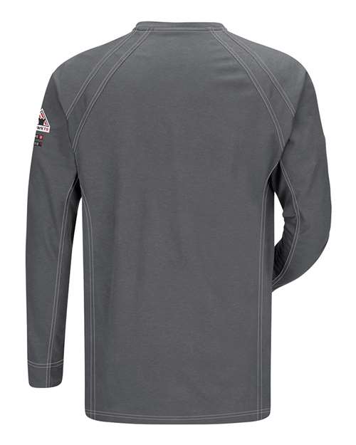 Long Sleeve Henley | USA Decoration