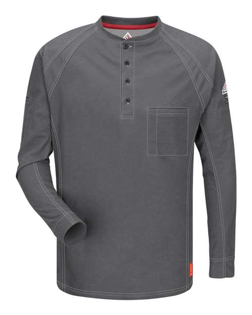 Long Sleeve Henley | USA Decoration