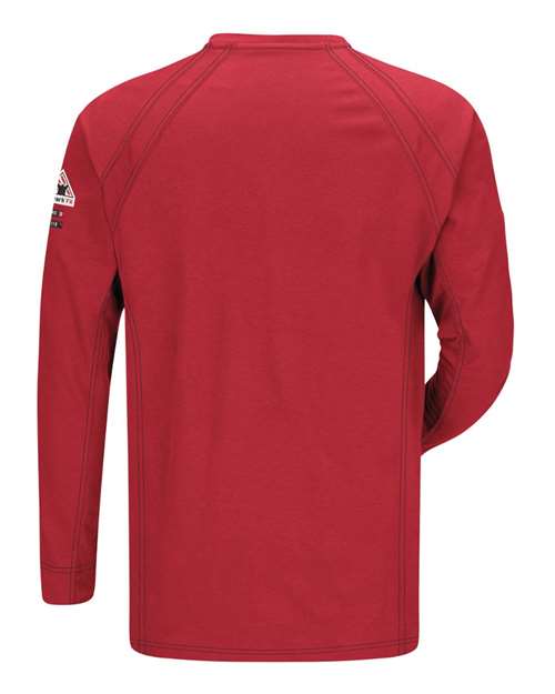 Long Sleeve Henley | USA Decoration