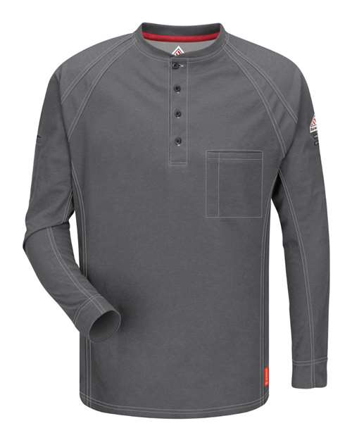 Long Sleeve Henley - Tall Sizes | USA Decoration