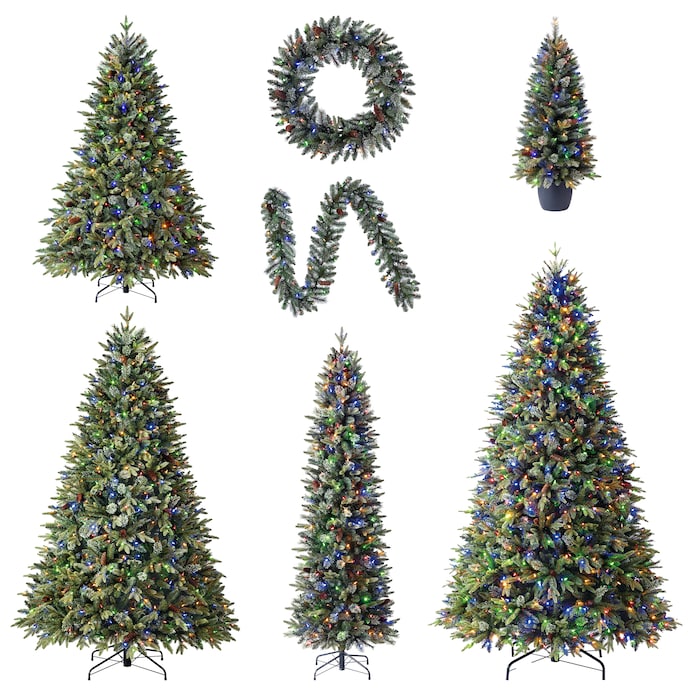 Hayden Pine Artificial Christmas Tree Collection | USA Decoration®