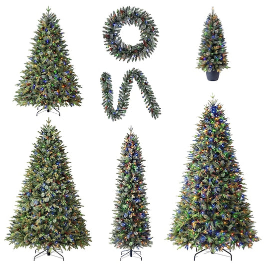 Hayden Pine Artificial Christmas Tree Collection | USA Decoration®
