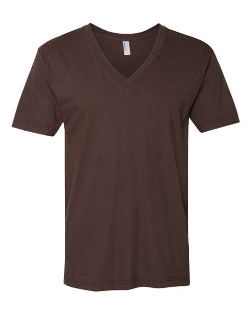 Fine Jersey V-Neck Tee | USA Decoration