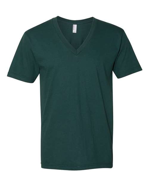 Fine Jersey V-Neck Tee | USA Decoration