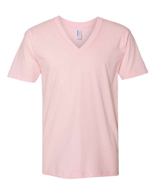 Fine Jersey V-Neck Tee | USA Decoration