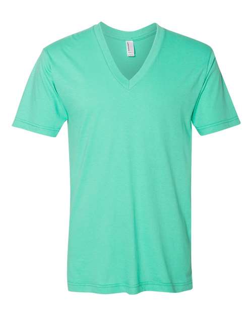 Fine Jersey V-Neck Tee | USA Decoration