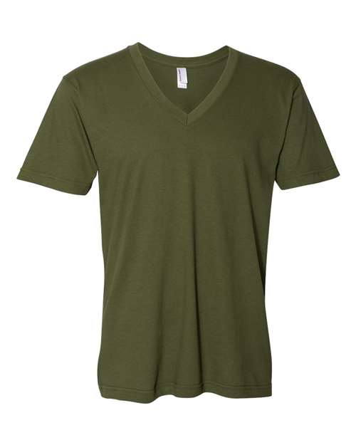Fine Jersey V-Neck Tee | USA Decoration