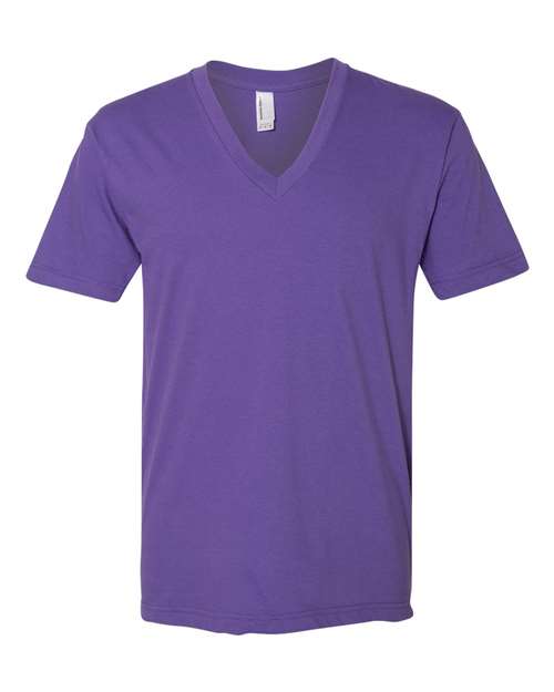 Fine Jersey V-Neck Tee | USA Decoration
