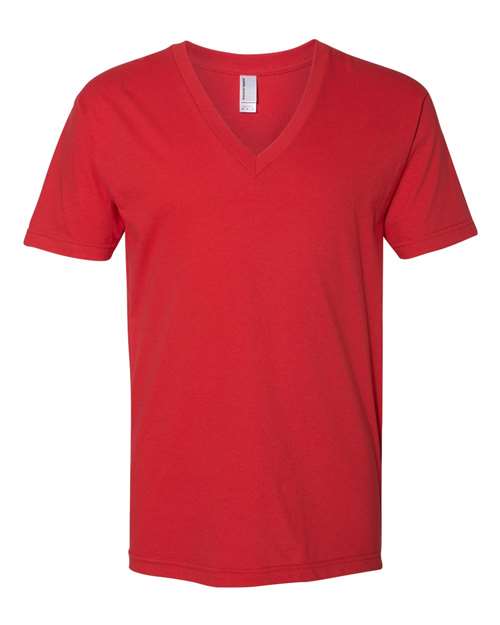 Fine Jersey V-Neck Tee | USA Decoration