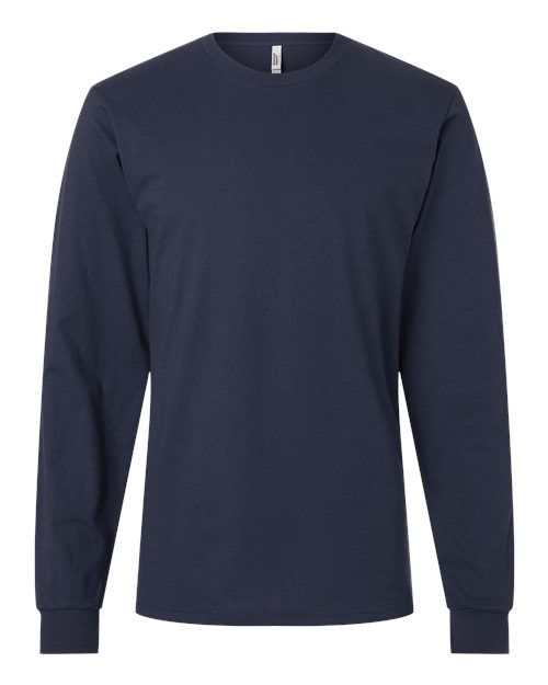 Fine Jersey Long Sleeve Tee | USA Decoration