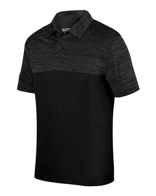 Shadow Tonal Heather Polo | USA Decoration