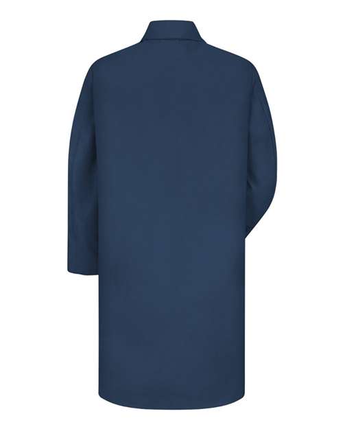 Button Front Lab Coat Extended Sizes | USA Decoration