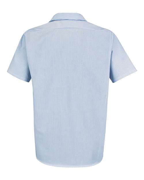 Industrial Stripe Work Shirt - Tall Sizes | USA Decoration