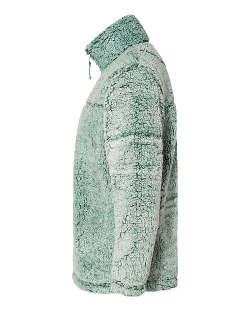 Sherpa Fleece Quarter-Zip Pullover | USA Decoration