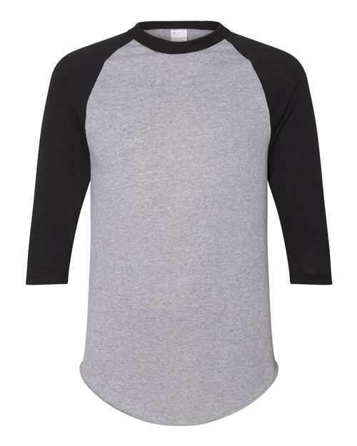 Three-Quarter Raglan Sleeve Baseball Jersey | USA Decoration