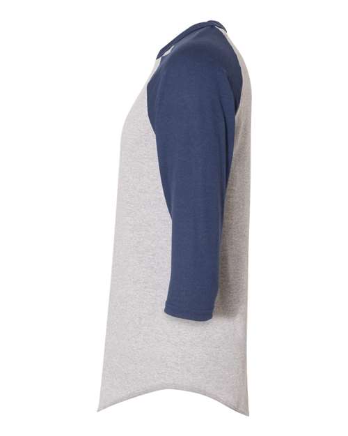 Three-Quarter Raglan Sleeve Baseball Jersey | USA Decoration