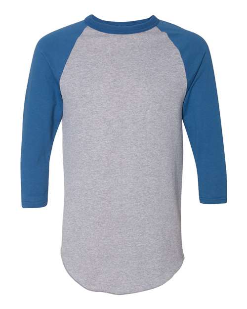 Three-Quarter Raglan Sleeve Baseball Jersey | USA Decoration