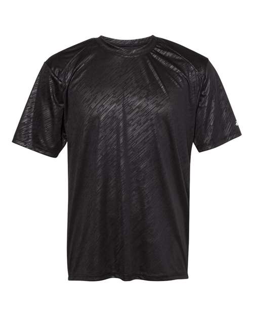 Line Embossed T-Shirt | USA Decoration