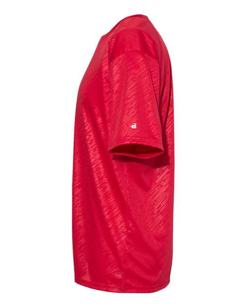 Line Embossed T-Shirt | USA Decoration