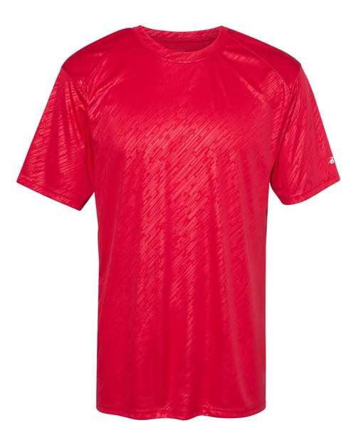 Line Embossed T-Shirt | USA Decoration