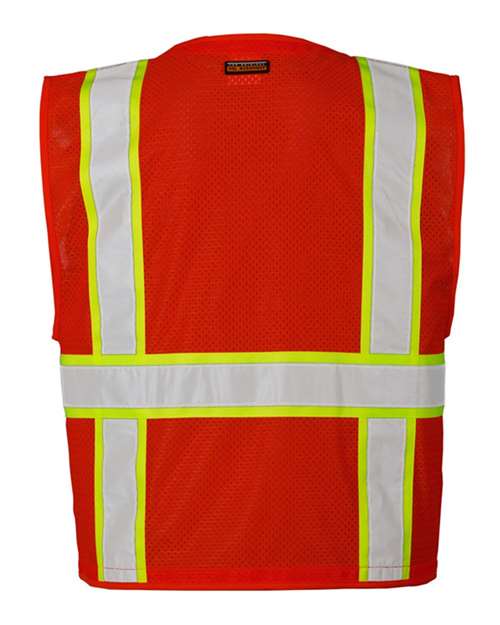 EV Series® Enhanced Visibility Multi-Pocket Mesh Vest | USA Decoration