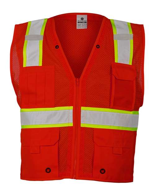 EV Series® Enhanced Visibility Multi-Pocket Mesh Vest | USA Decoration