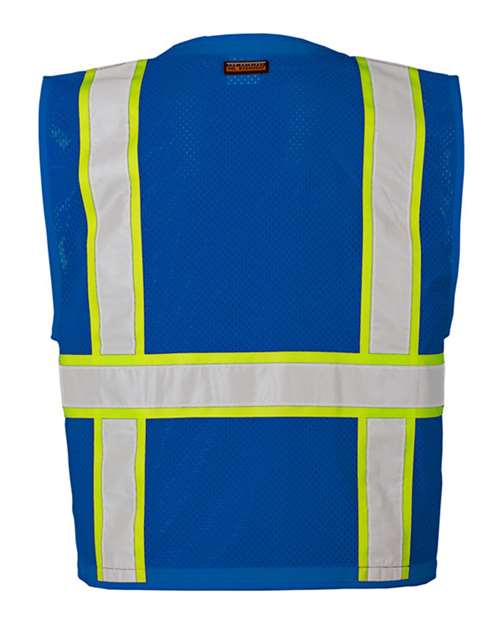 EV Series® Enhanced Visibility Multi-Pocket Mesh Vest | USA Decoration