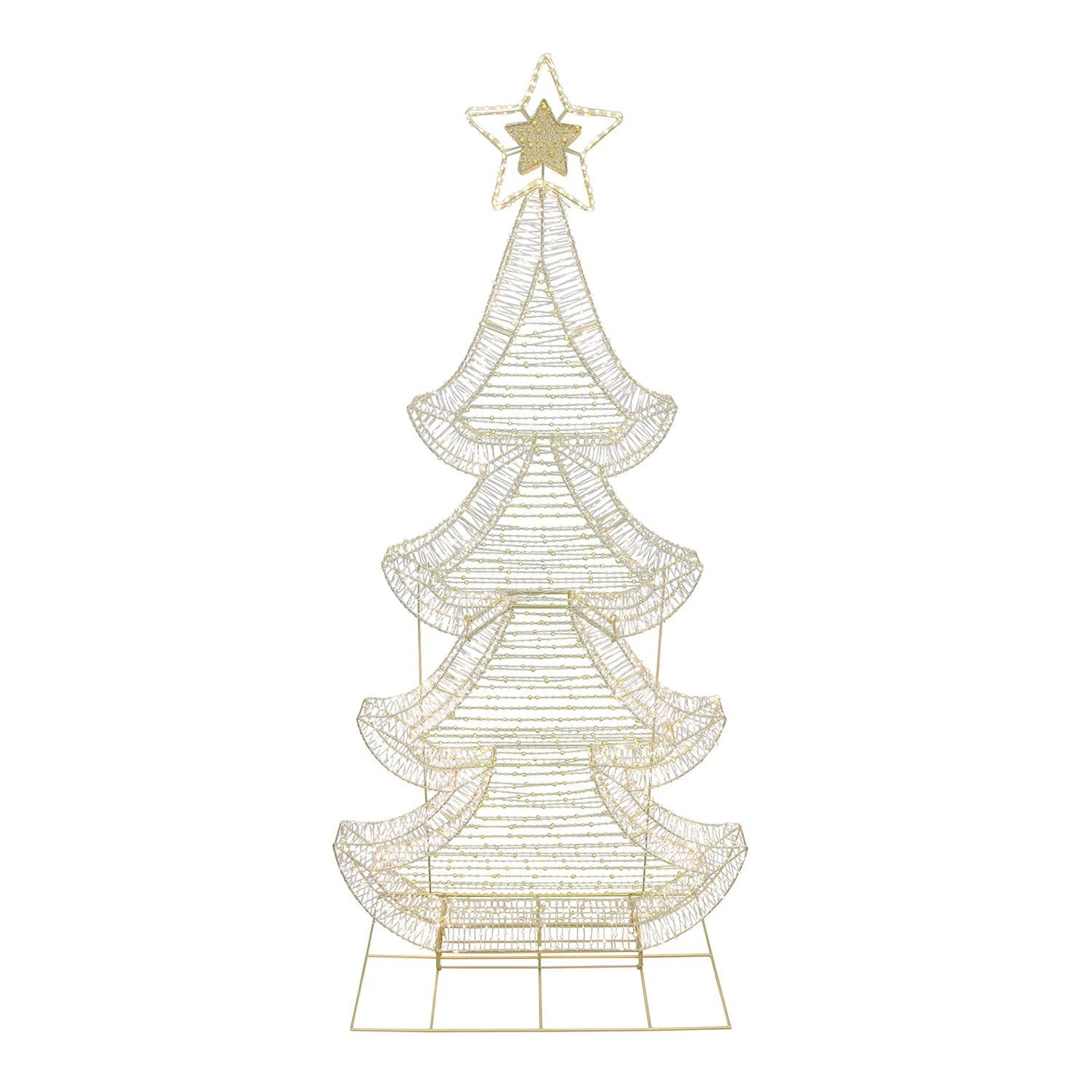 Member's Mark 86" Pre-Lit Twinkling Tree | USA Decoration®