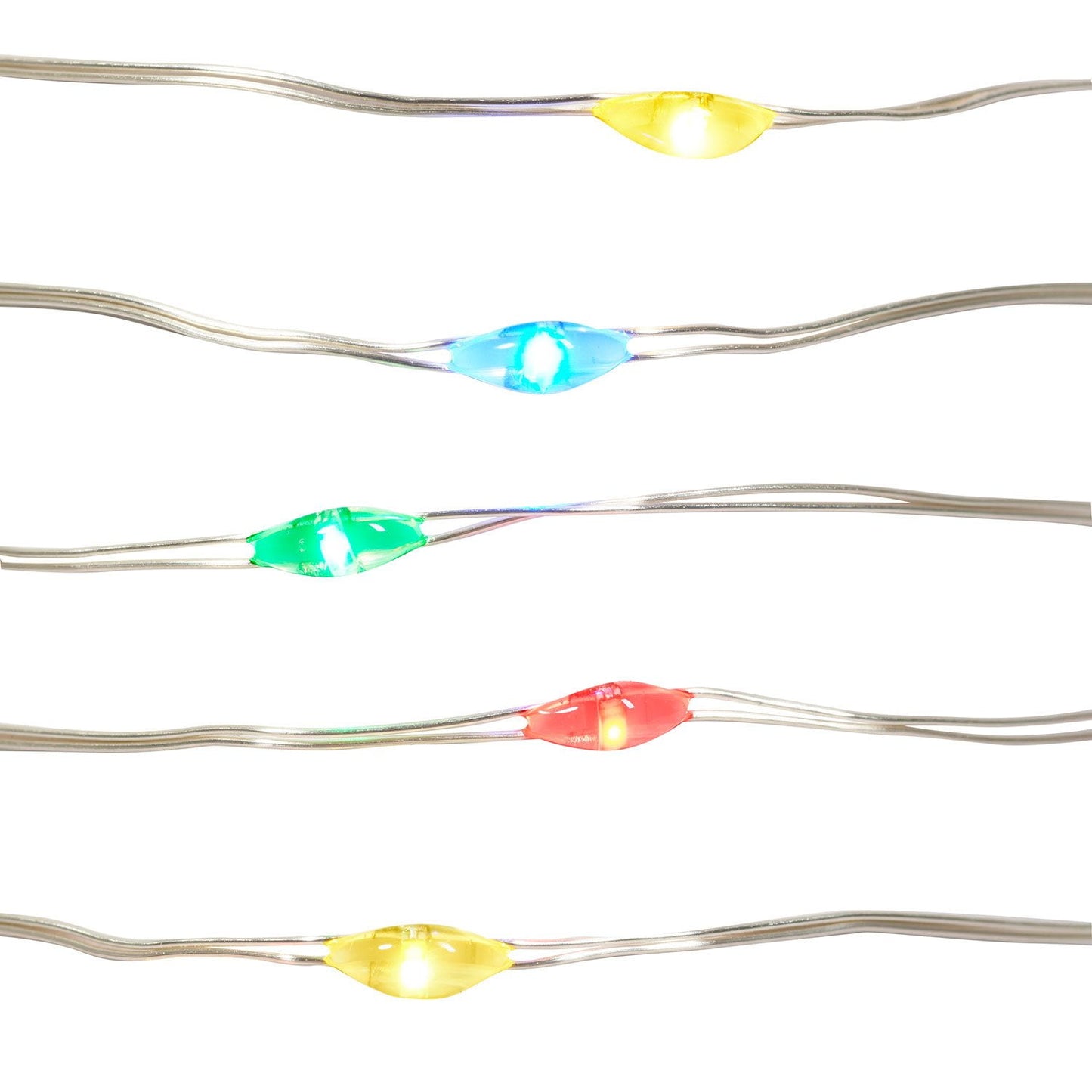 Member's Mark 60ct LED Micro Wire Lights, 19.5' Lighted Length, Set of 4 | USA Decoration®