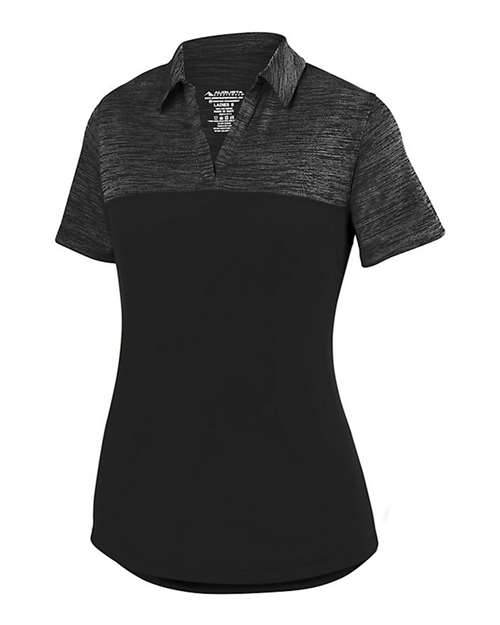 Women's Shadow Tonal Heather Polo | USA Decoration