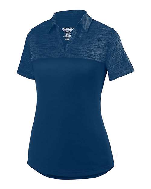 Women's Shadow Tonal Heather Polo | USA Decoration