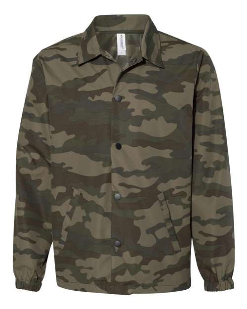 Water-Resistant Windbreaker Coach’s Jacket | USA Decoration