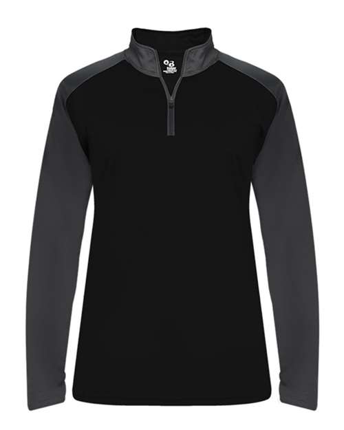 Ultimate SoftLock™ Women's Sport Quarter-Zip Pullover | USA Decoration
