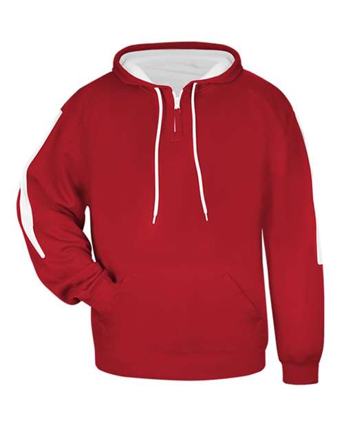 Sideline Fleece Hooded Sweatshirt | USA Decoration