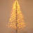 6' Wall Hanging LED Tree