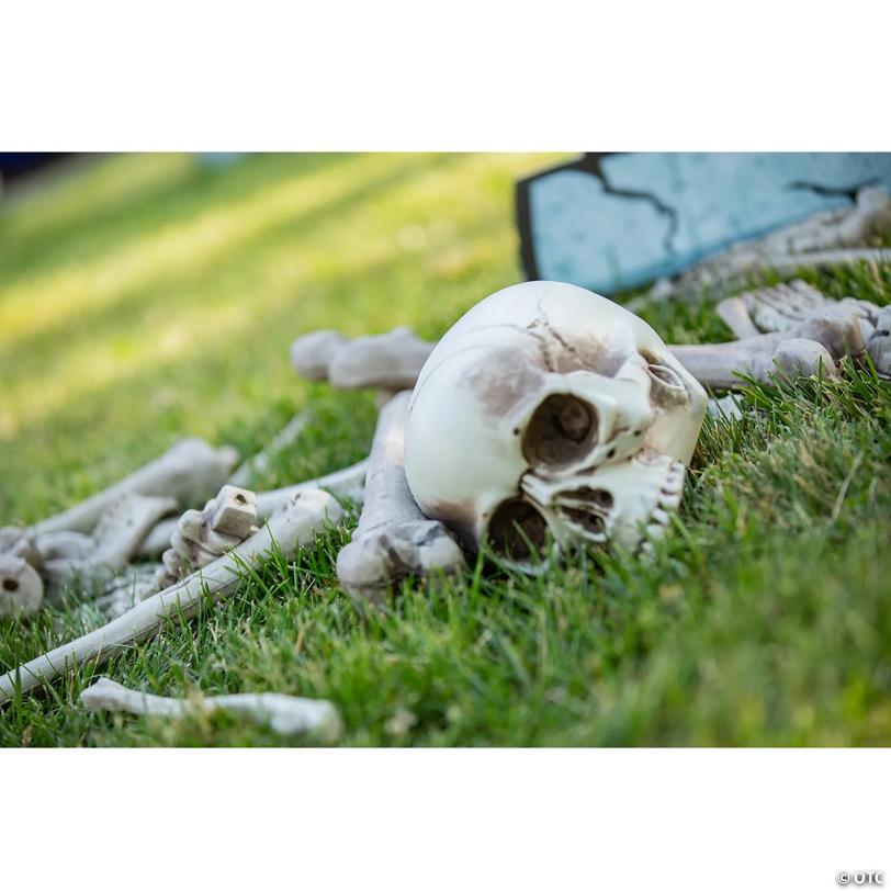 6" - 12" Bag of Human Bones Plastic Halloween Decoration - 28 Pc.