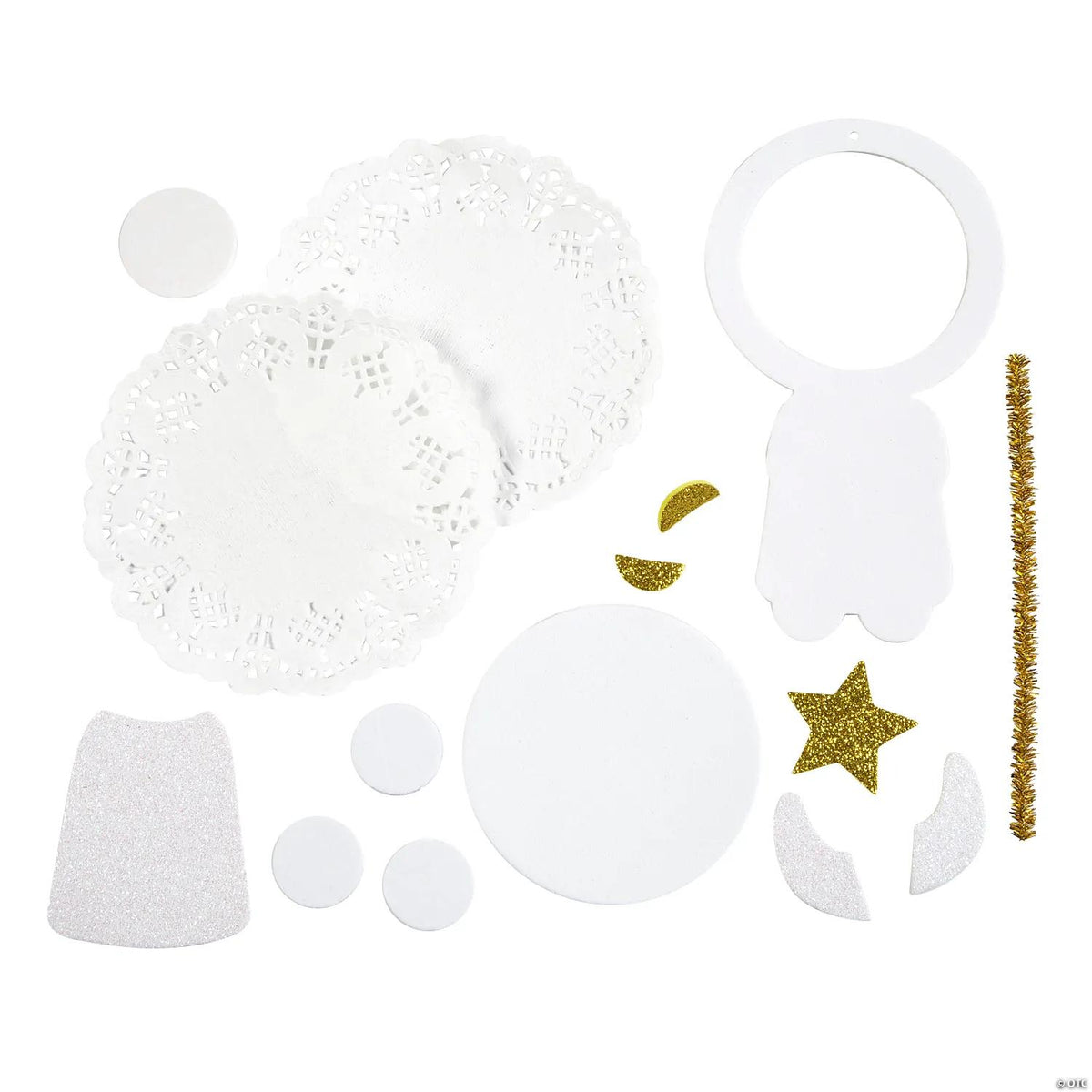 6" x 5 3/4" Photo Angel Christmas Ornament Craft Kit - Makes 12