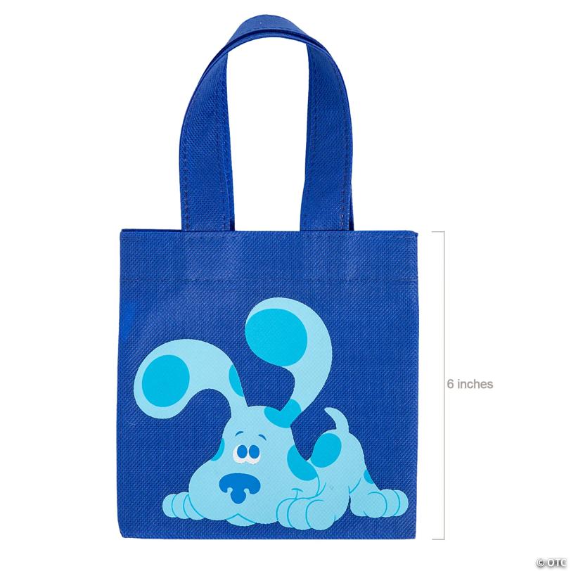 6" x 6" Mini Blue's Clues & You!™ Nonwoven Tote Bags – 12 Pc.