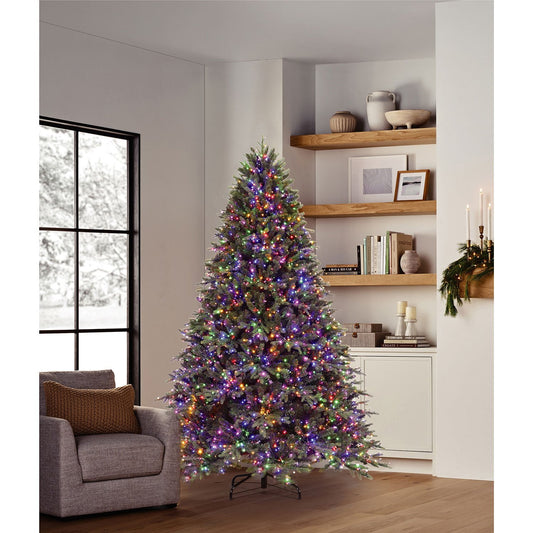 Member's Mark 7.5' Pre-Lit Fraser Fir Downswept Christmas Tree | USA Decoration®