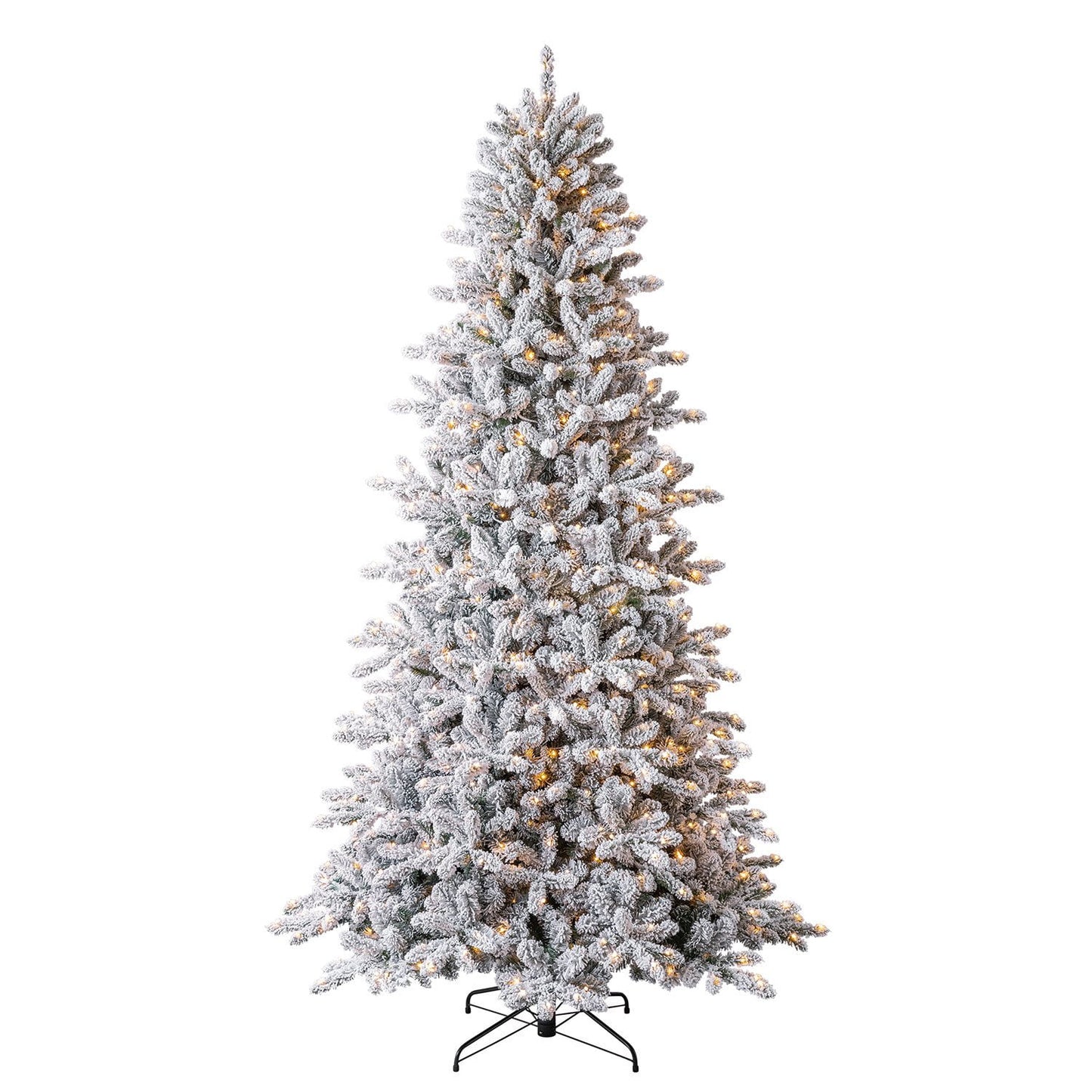 Member's Mark 9' Pre-Lit Flocked Aspen Christmas Tree | USA Decoration®