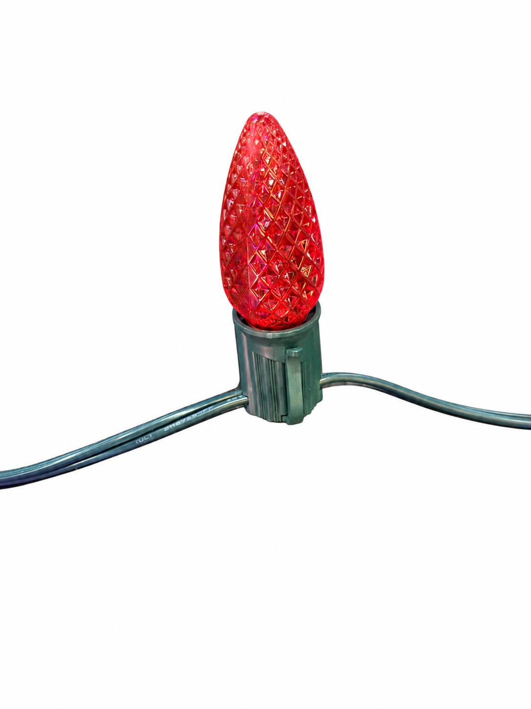 C9 Socket Cord - 100' 12" Spacing