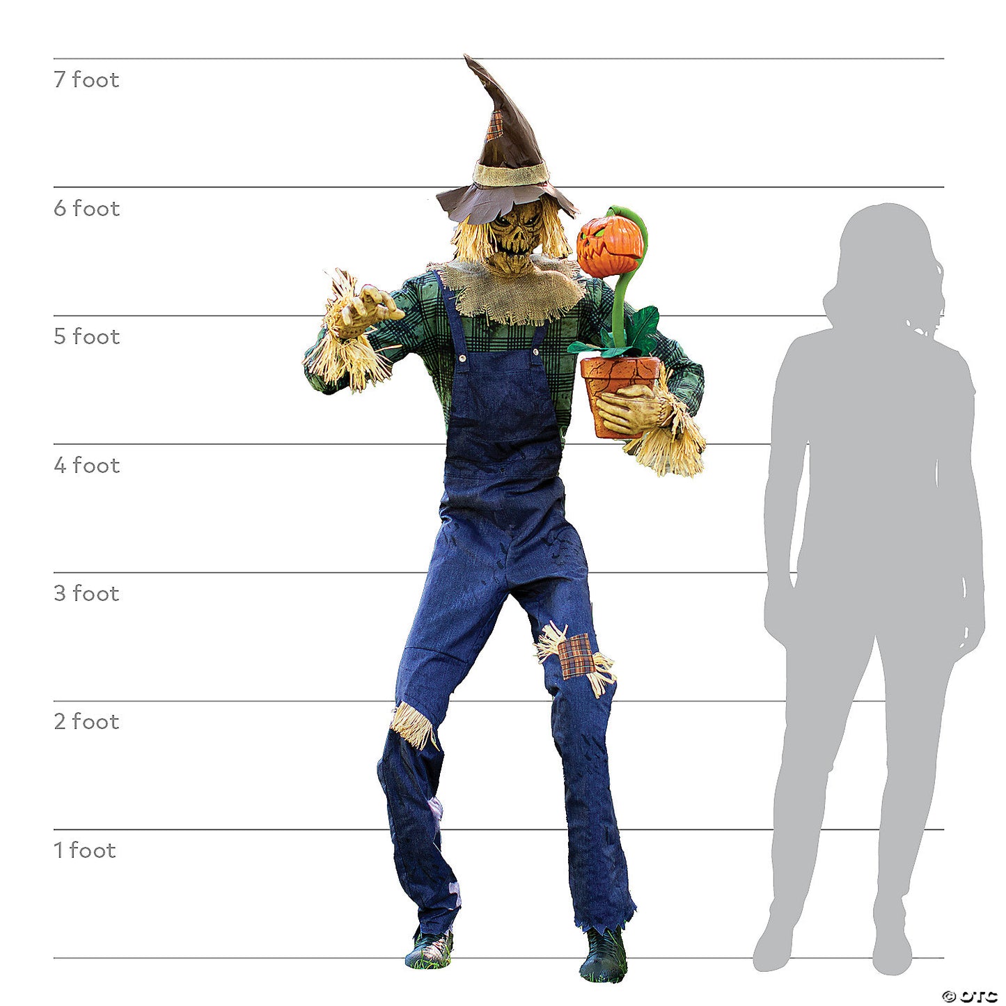 7' Animated Rotten Harvester | USA Decoration®
