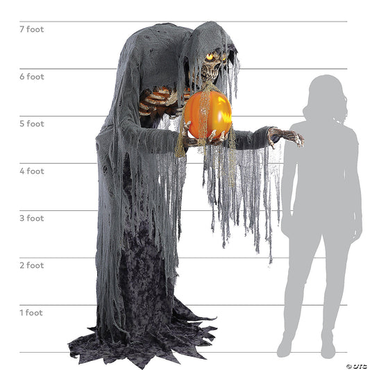 7 Ft. Jack Stalker Animated Halloween Prop Outdoor Decoration | USA Decoration®