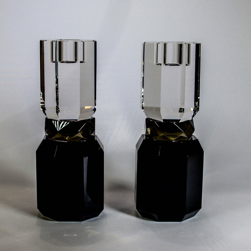 7.2'' H Crystal Candlestick