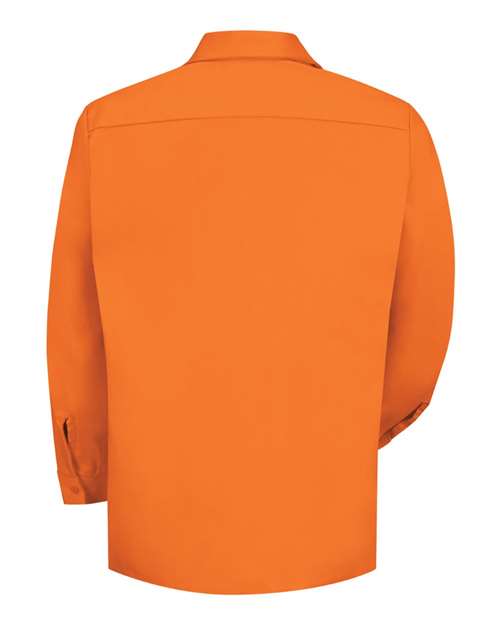 Cotton Long Sleeve Uniform Shirt - Tall Sizes | USA Decoration