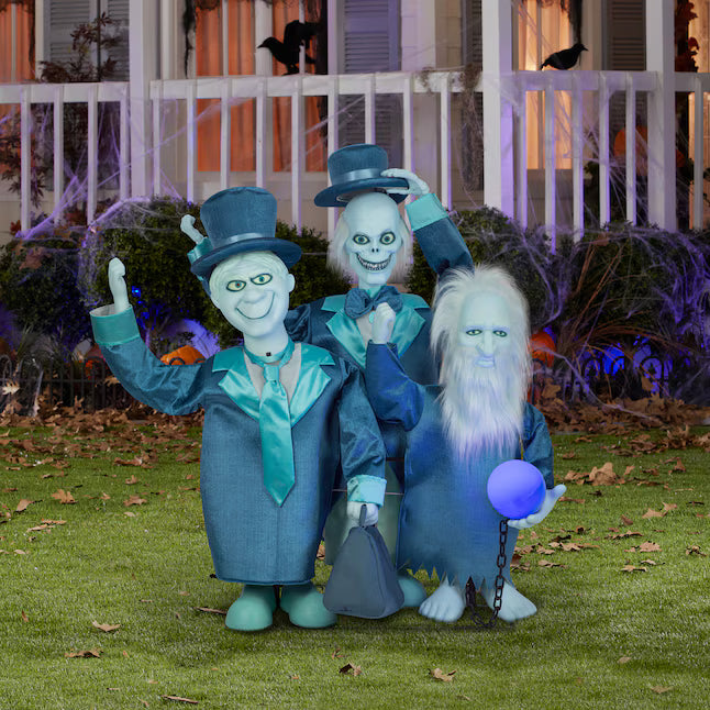 Disney 3.5-ft Disney The Haunted Mansion Hitchhiking Ghosts Motion Activated Lighted Animatronic