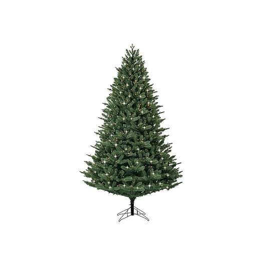 7.5-ft Grand Sonoma Fir Pre-lit Artificial Christmas Tree with Color Changing LED Lights | USA Decoration®