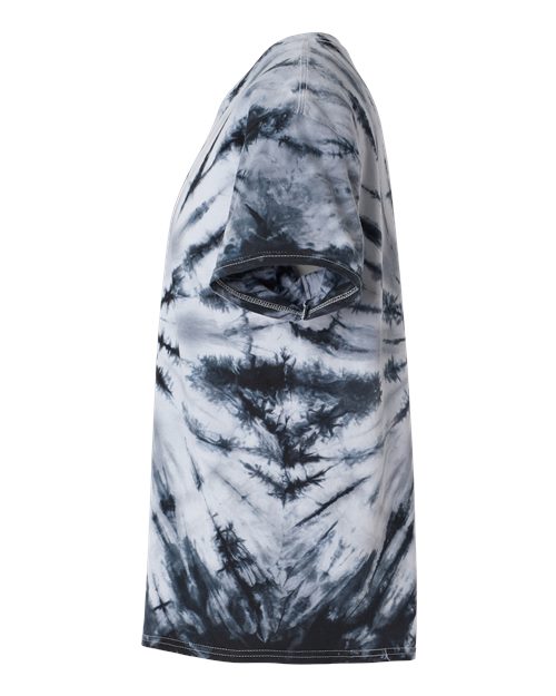 Contrast Cyclone Tie-Dyed T-Shirt | USA Decoration